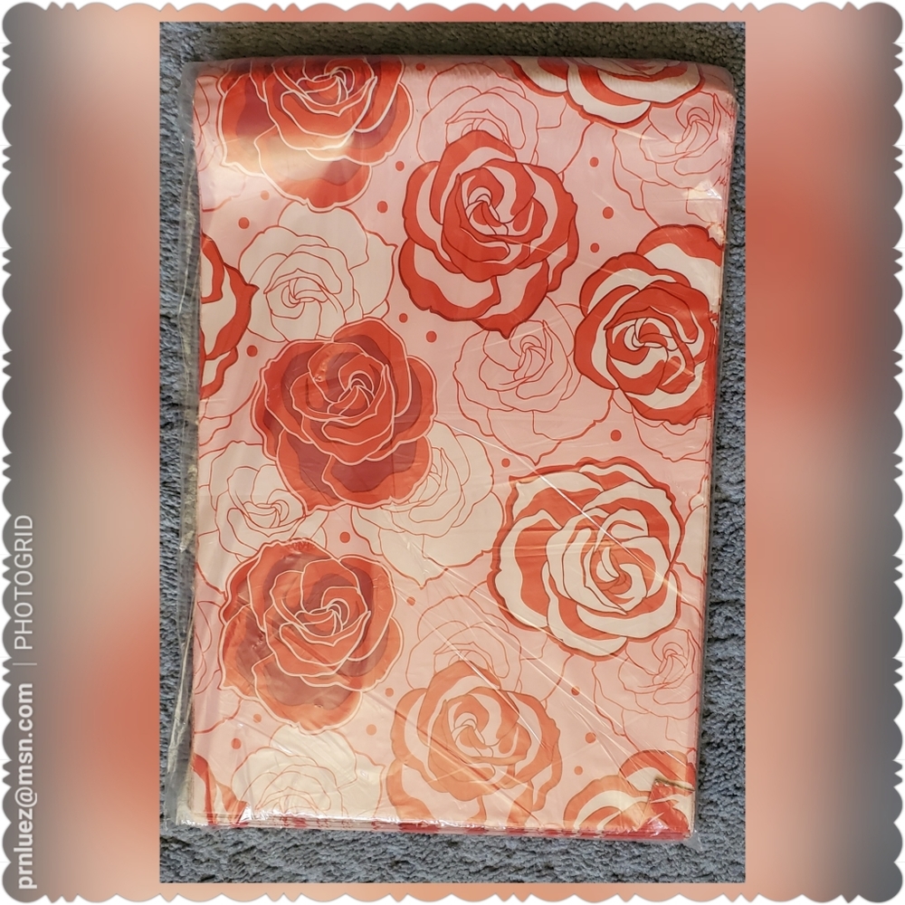 50 (10x13) Red & Pink Roses Designer Poly … - Picture 2 of 6